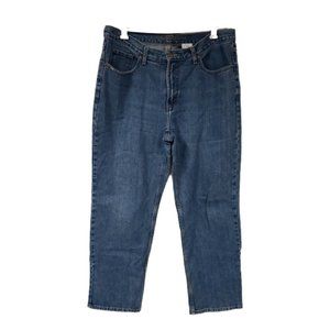 Cruel Girl Womens 17 Reg Relaxed Mid Rise Denim Blue jeans 36x31